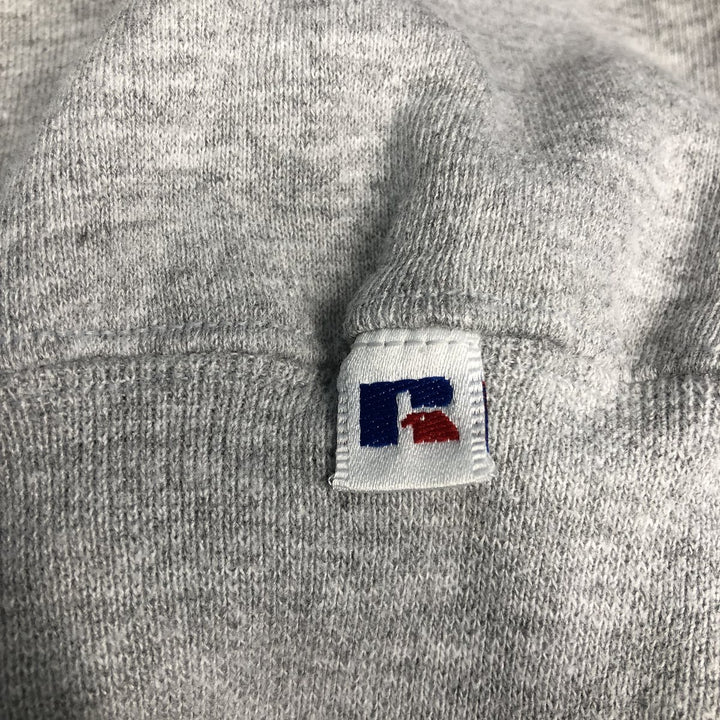 Vintage 90'S Russell ATHLETIC blank sweatshirt, made in the USA, size L, men's cotton gray type Vintage Second Hand