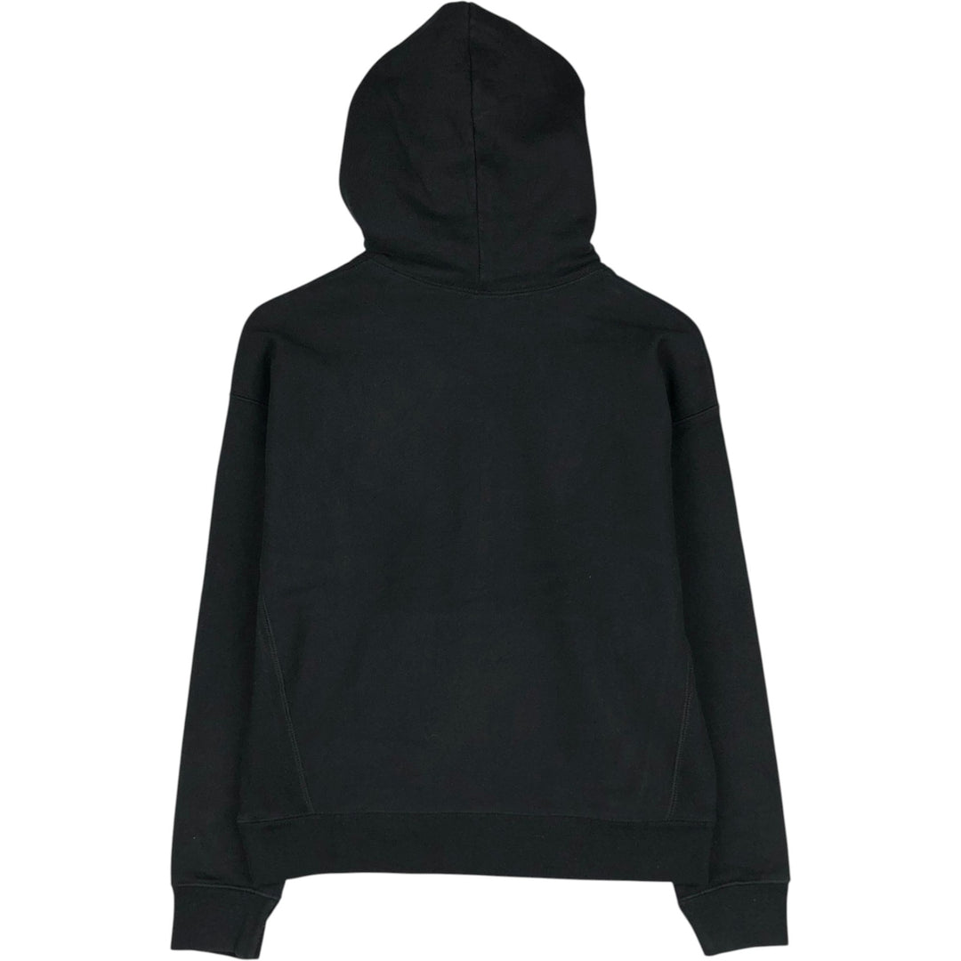 Champion Reverse Weave Blank Sweatshirt Hoodie (Women's Size L) cotton black type Vintage Second Hand
