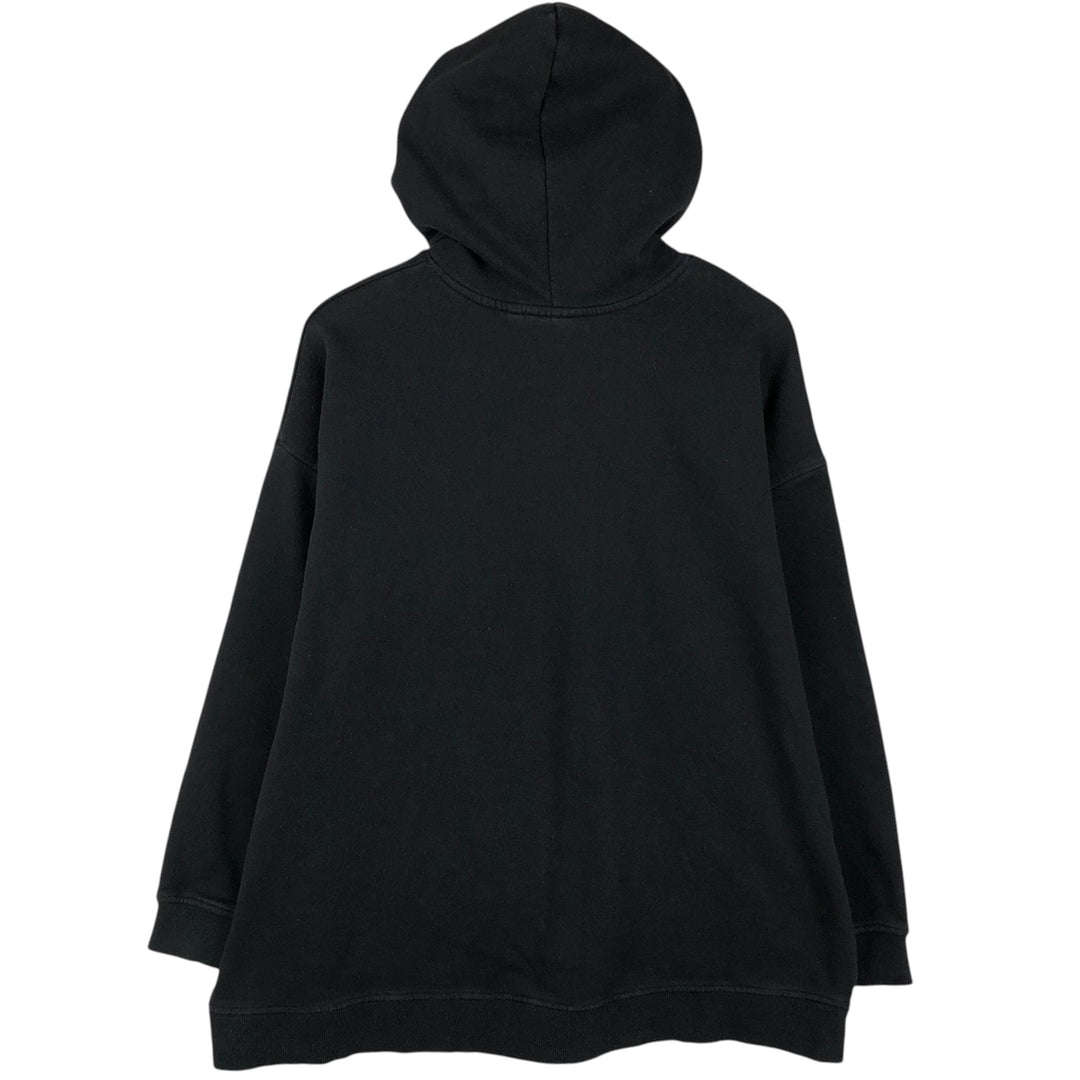 2pac Print Wrap Sweatshirt Pullover Hoodie - Men's XXL (approx.) cotton black type Vintage Second Hand