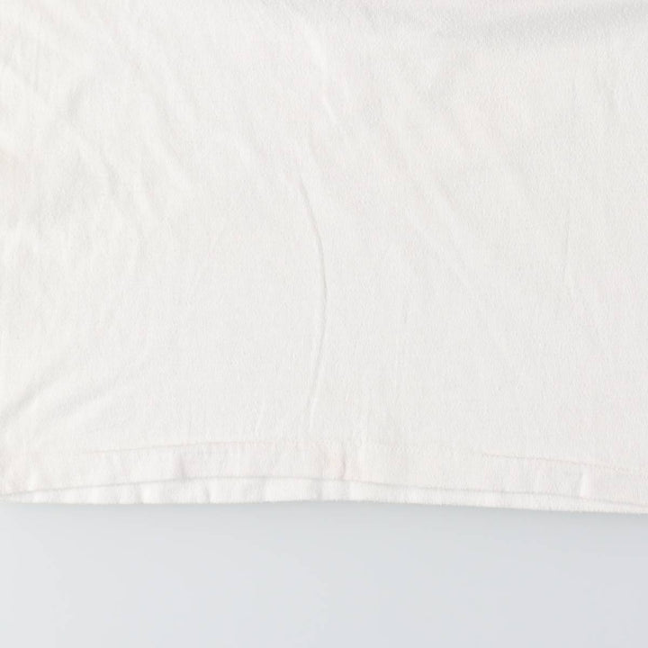1980'S Hanes Poly-Cotton Blue Tag Ringer T-Shirt, Made in USA, Women's Size S (Equivalent), Vintage cotton white type Vintage Second Hand