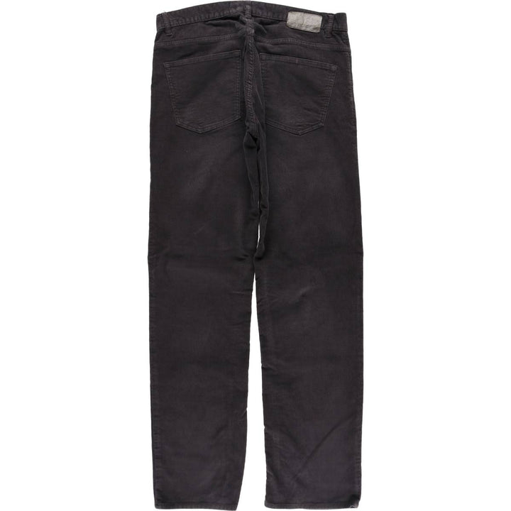Calvin Klein Jeans corduroy pants for men, size W35 cotton black type Vintage Second Hand