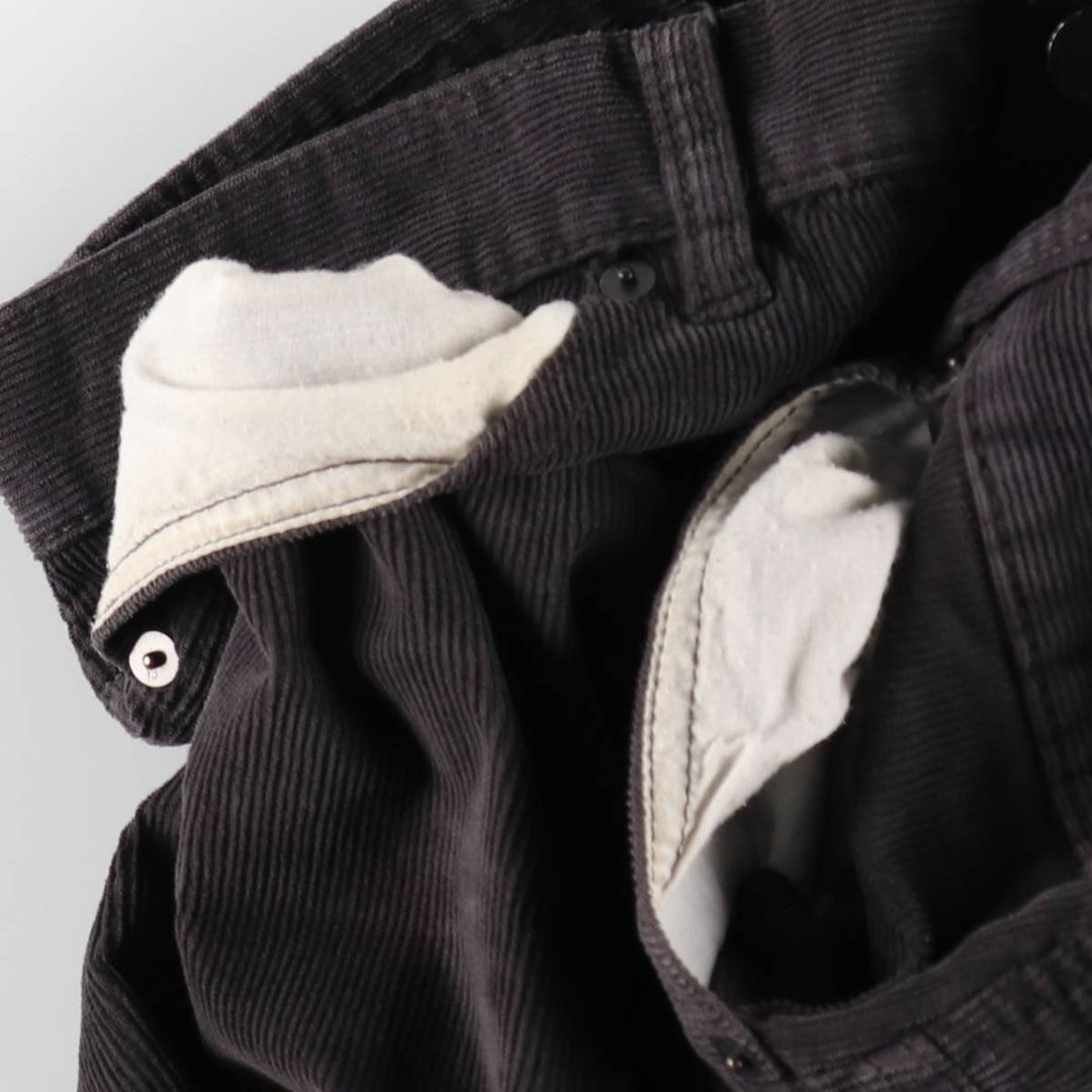 Calvin Klein Jeans corduroy pants for men, size W35 cotton black type Vintage Second Hand