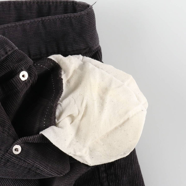 Calvin Klein Jeans corduroy pants for men, size W35 cotton black type Vintage Second Hand