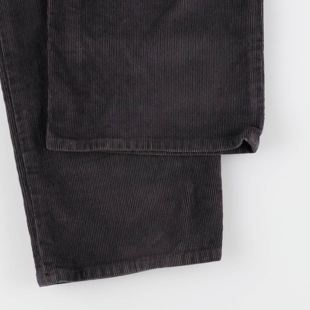 Calvin Klein Jeans corduroy pants for men, size W35 cotton black type Vintage Second Hand