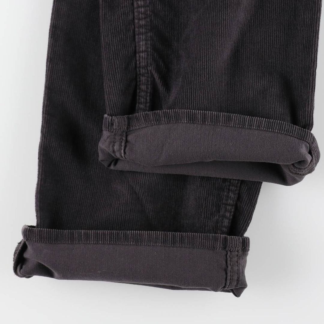 Calvin Klein Jeans corduroy pants for men, size W35 cotton black type Vintage Second Hand