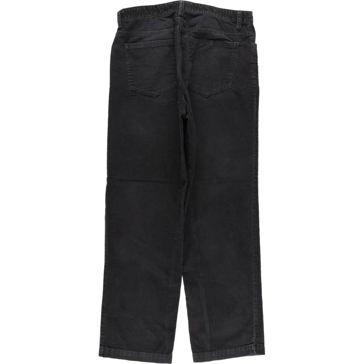 Calvin Klein corduroy pants for men, size W33 cotton gray type Vintage Second Hand