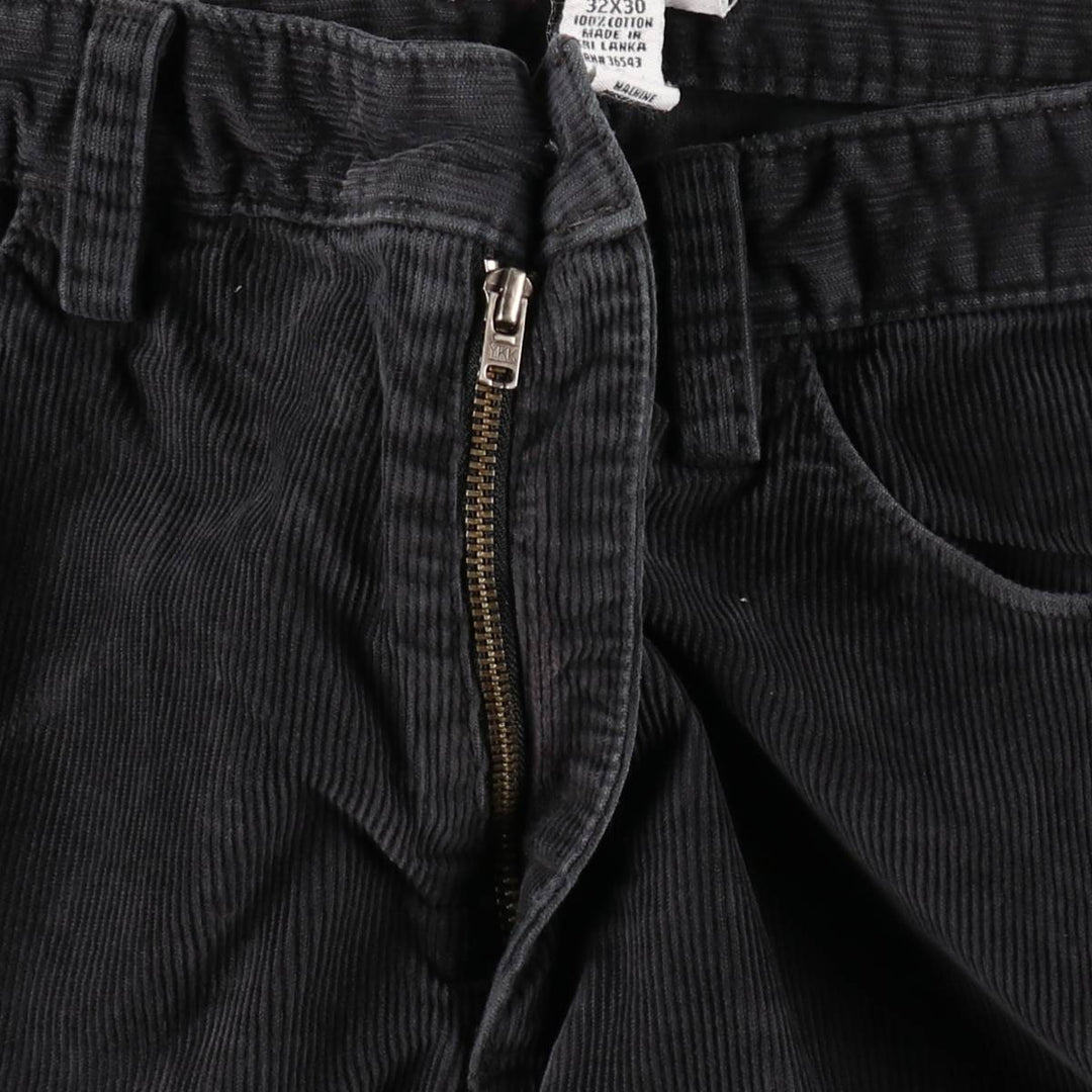 Calvin Klein corduroy pants for men, size W33 cotton gray type Vintage Second Hand