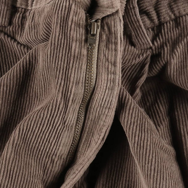 CLUB ROOM Two-pleat Corduroy Pants for Men, Size W34 cotton Beige type Vintage Second Hand
