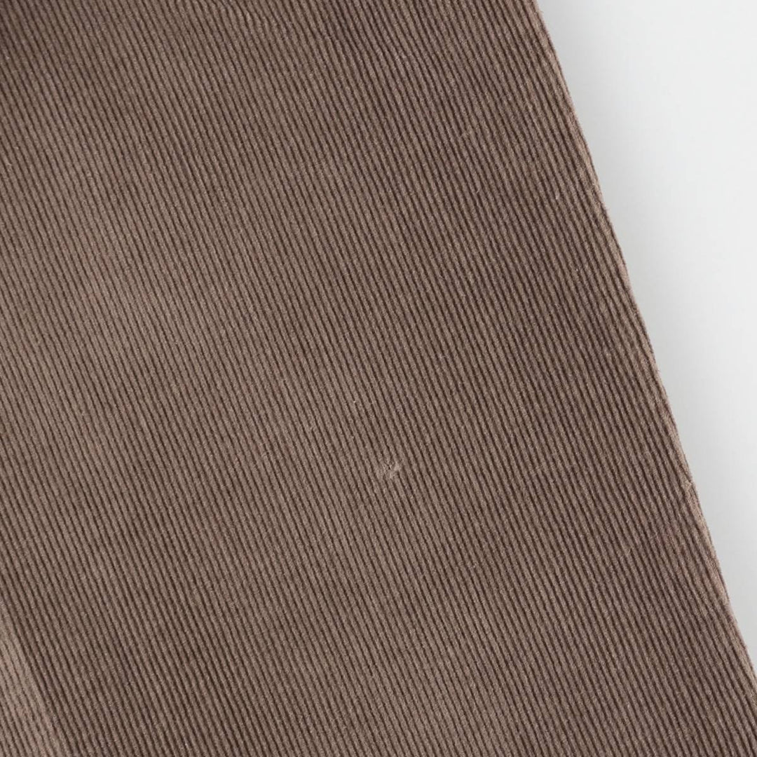CLUB ROOM Two-pleat Corduroy Pants for Men, Size W34 cotton Beige type Vintage Second Hand
