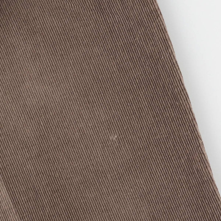 CLUB ROOM Two-pleat Corduroy Pants for Men, Size W34 cotton Beige type Vintage Second Hand