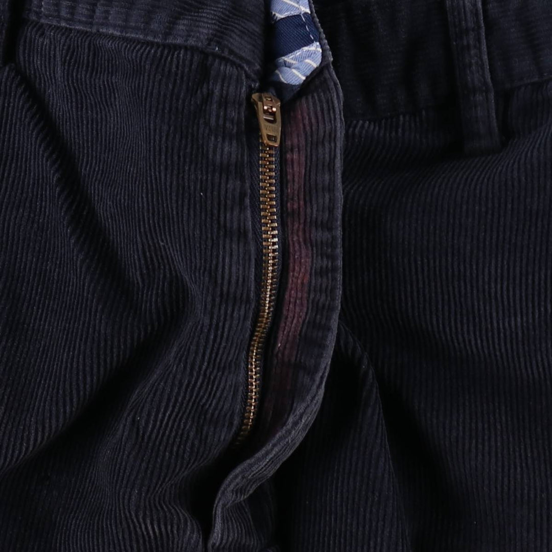 CLUB ROOM Corduroy Pants Men's Size 34 cotton navy blue type Vintage Second Hand