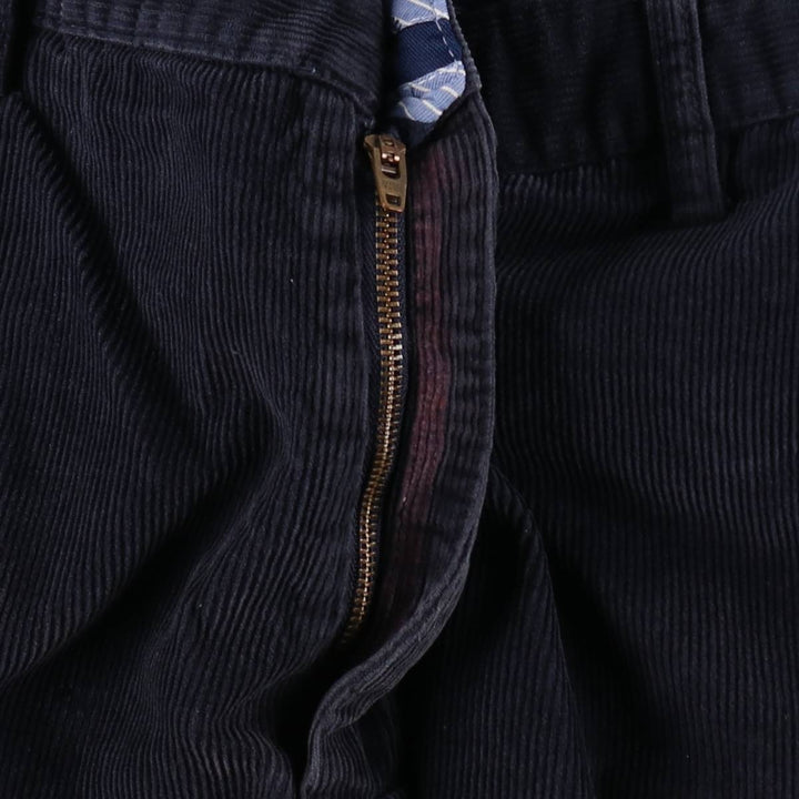 CLUB ROOM Corduroy Pants Men's Size 34 cotton navy blue type Vintage Second Hand