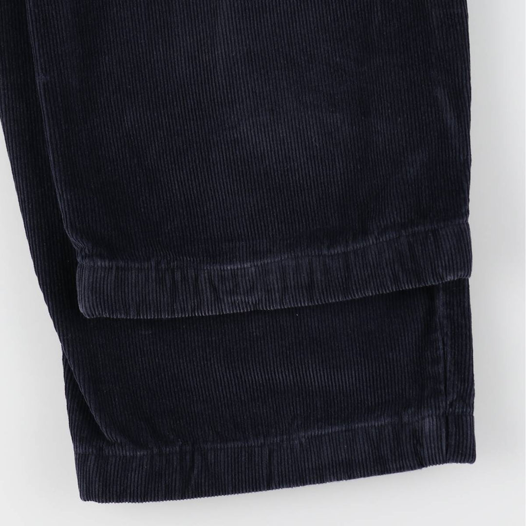 CLUB ROOM Corduroy Pants Men's Size 34 cotton navy blue type Vintage Second Hand