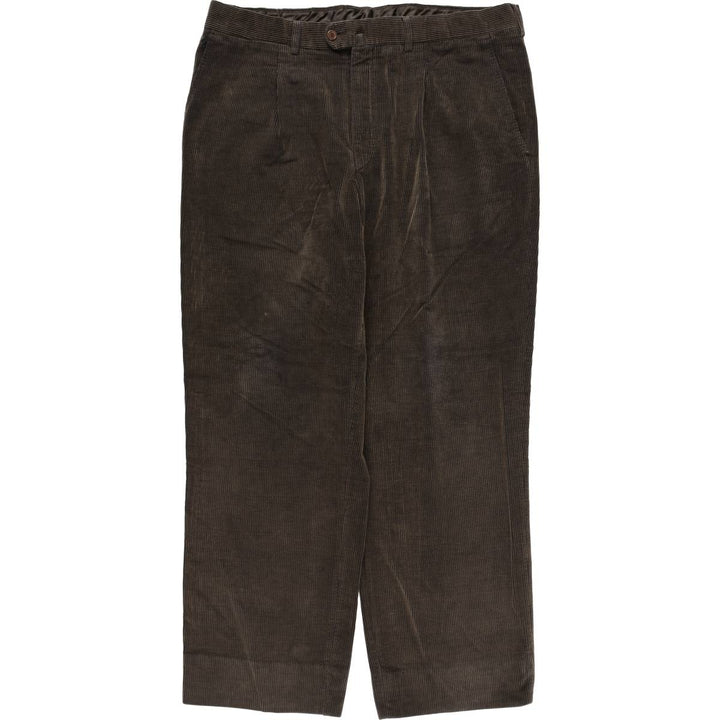 CANOVA'S CLUB Corduroy Pants, Made in Europe, Men's Size W36 (approx.) cotton brown type Vintage Second Hand