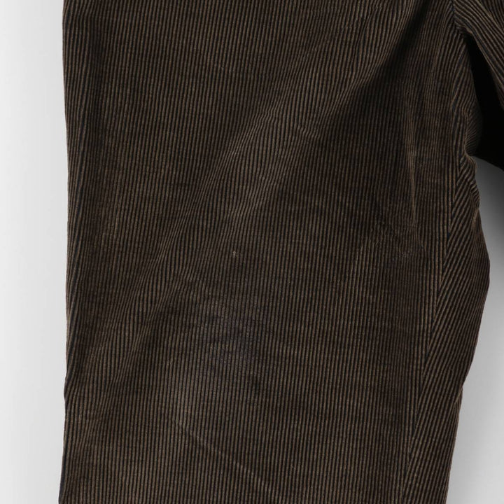 CANOVA'S CLUB Corduroy Pants, Made in Europe, Men's Size W36 (approx.) cotton brown type Vintage Second Hand