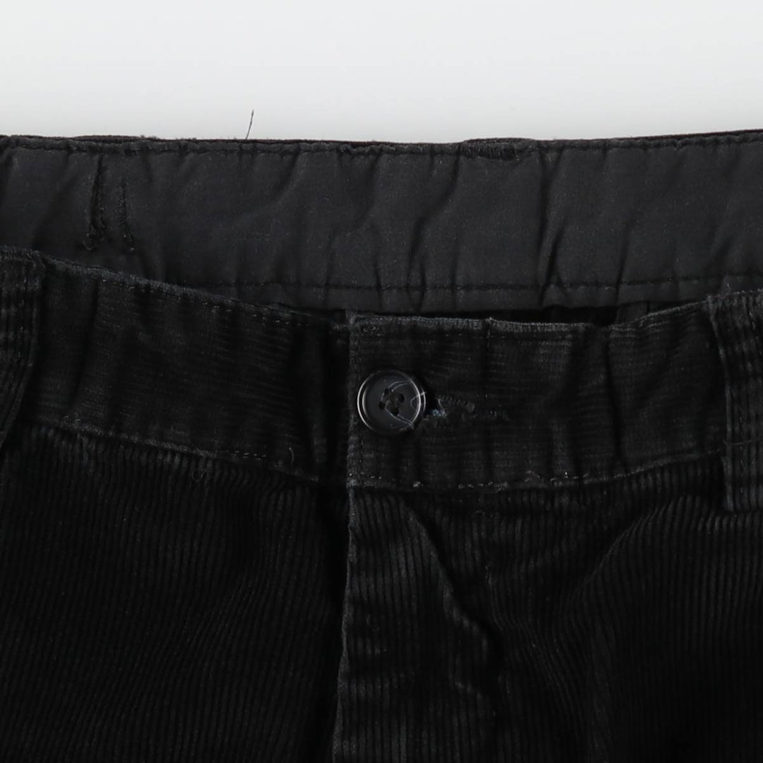 CROFT and BARROW corduroy pants, men's size W34 (approx.) cotton black type Vintage Second Hand