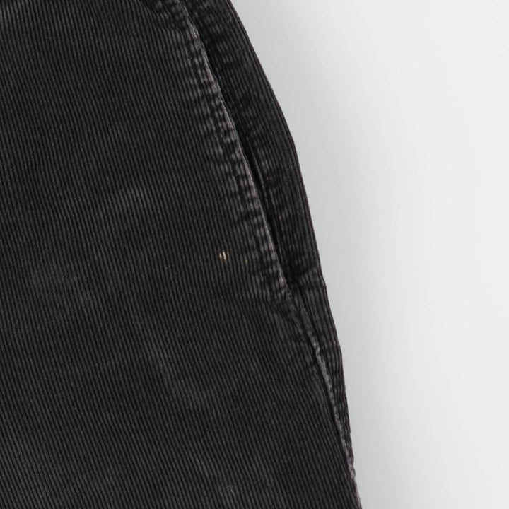 J.Crew corduroy pants, men's size W33 (approx.), vintage. cotton black type Vintage Second Hand