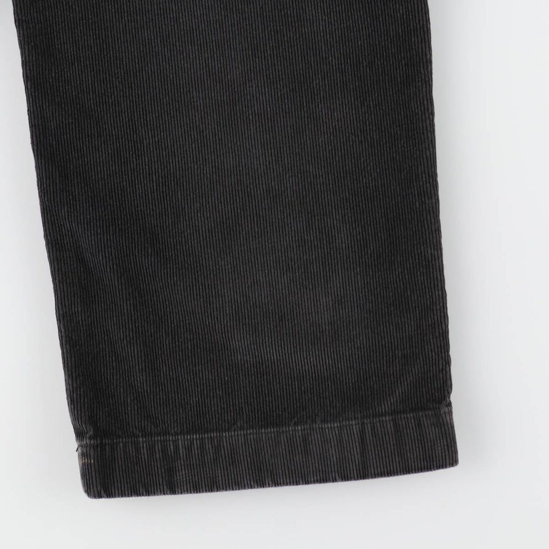 J.Crew corduroy pants, men's size W33 (approx.), vintage. cotton black type Vintage Second Hand
