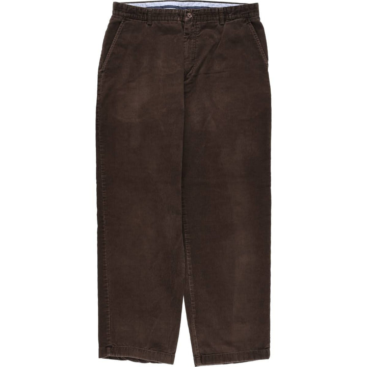 CLUB ROOM Corduroy Pants Men's Size 34 cotton brown type Vintage Second Hand