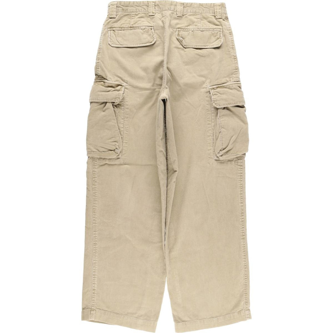 GAP cargo corduroy pants, men's size W32 (approx.) cotton Beige type Vintage Second Hand