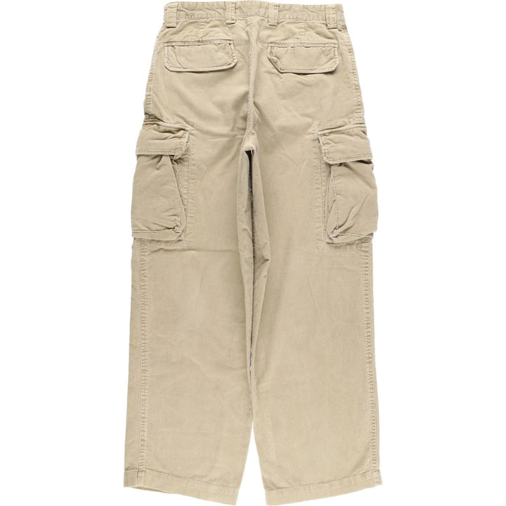 GAP cargo corduroy pants, men's size W32 (approx.) cotton Beige type Vintage Second Hand