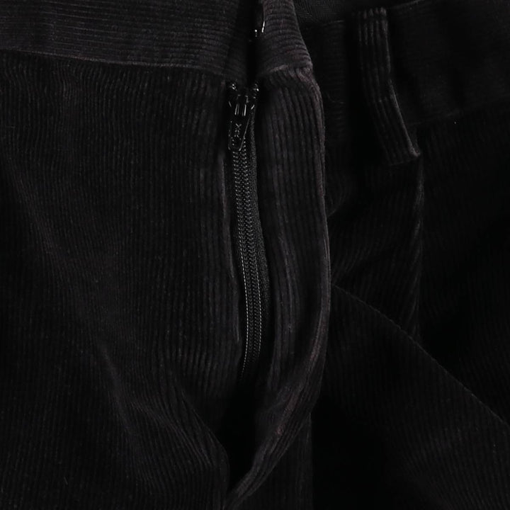 LANDS' END Corduroy Pants Men's Size W33 cotton black type Vintage Second Hand