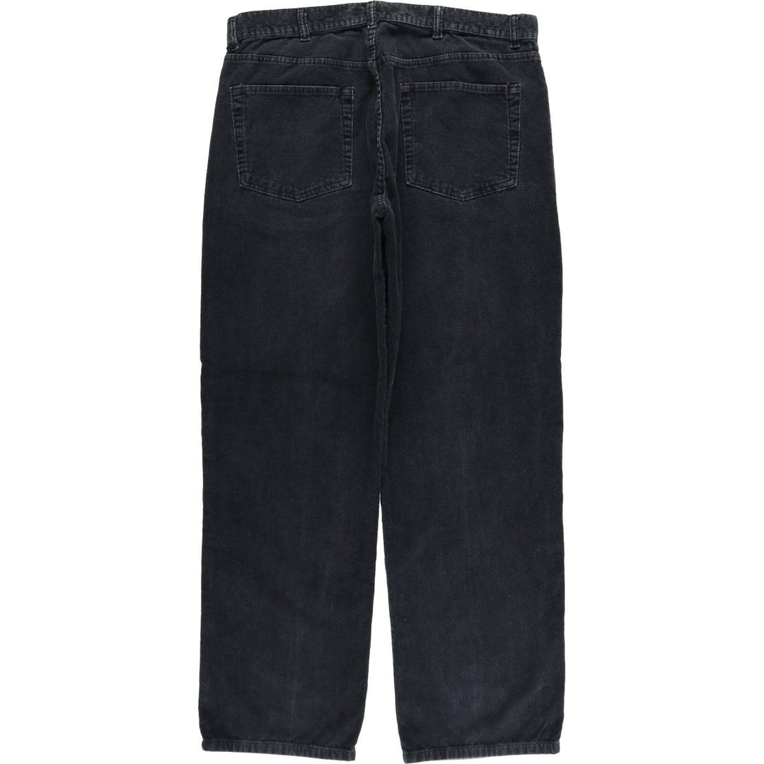 Calvin Klein Jeans corduroy pants for men, size W35 cotton black type Vintage Second Hand