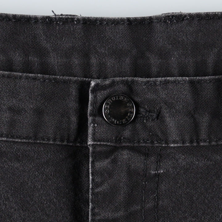 Dickies Duck Painter Pants Men's W32 equivalent cotton black type Vintage Second Hand