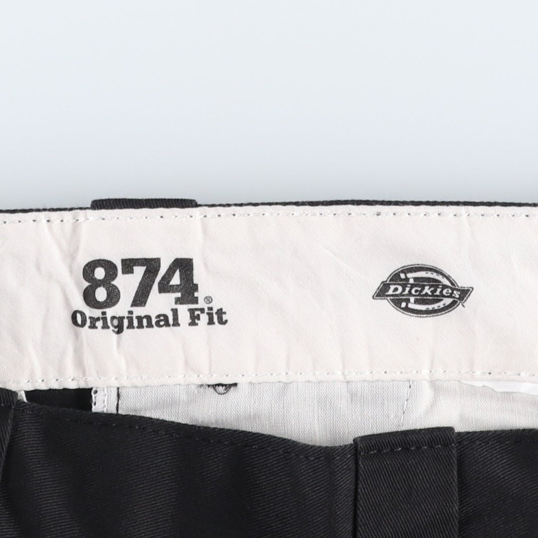 Dickies 874 Original Fit Work Pants for Men, W32 equivalent unclear black type Vintage Second Hand