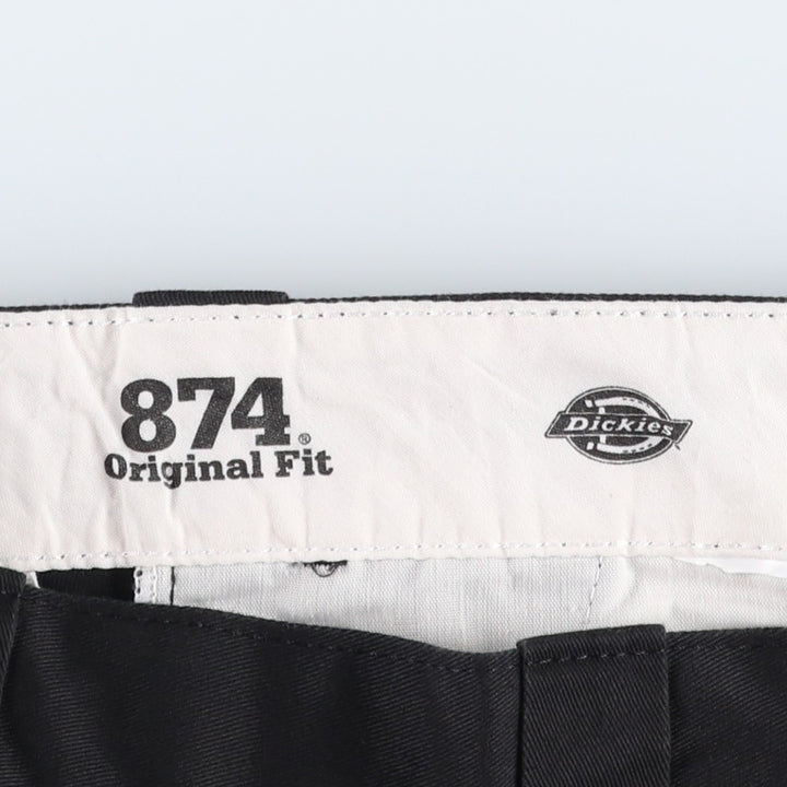 Dickies 874 Original Fit Work Pants for Men, W32 equivalent unclear black type Vintage Second Hand