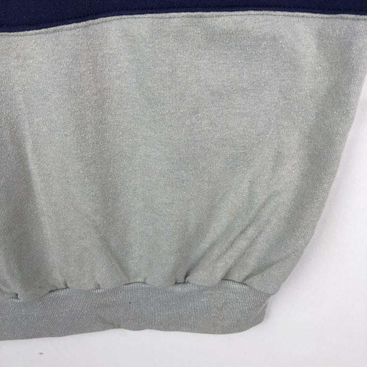 90'S Russell Sportswear Plain Blank Sweatshirt, Made in USA, Men's Size L (Equivalent), Vintage cotton gray type Vintage Second Hand