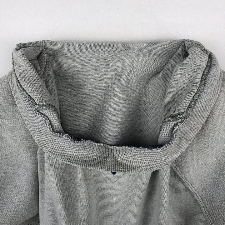 90'S Russell Sportswear Plain Blank Sweatshirt, Made in USA, Men's Size L (Equivalent), Vintage cotton gray type Vintage Second Hand