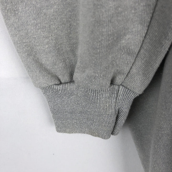90'S Russell Sportswear Plain Blank Sweatshirt, Made in USA, Men's Size L (Equivalent), Vintage cotton gray type Vintage Second Hand