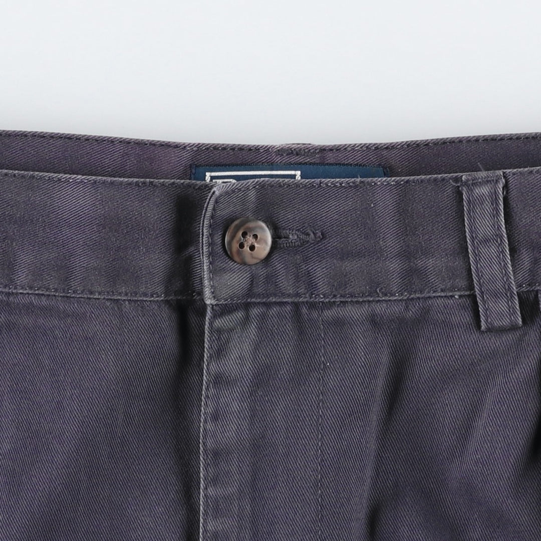 Ralph Lauren POLO by Ralph Lauren TYLER SHORT Two-pleat chino shorts, short pants, men's size W36 cotton navy blue type Vintage Second Hand