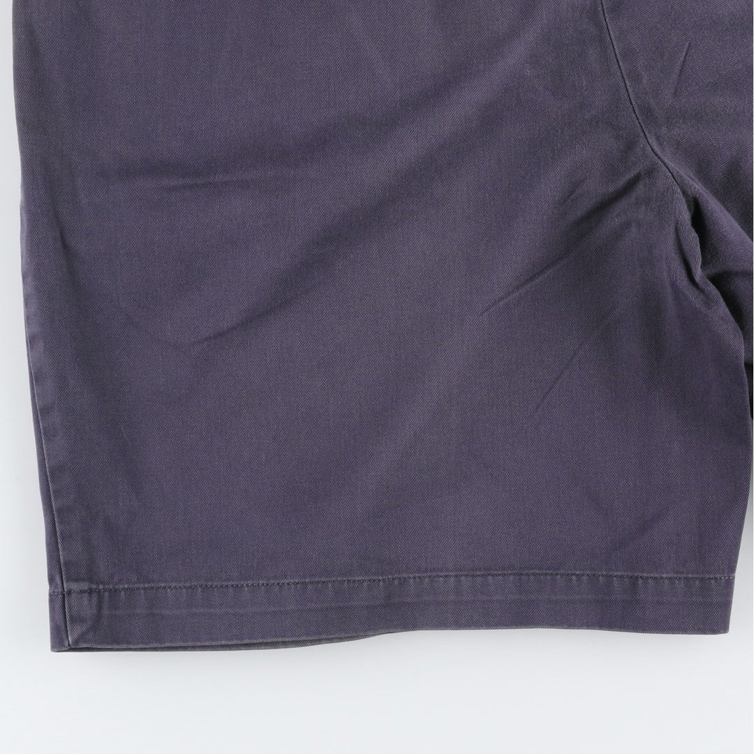Ralph Lauren POLO by Ralph Lauren TYLER SHORT Two-pleat chino shorts, short pants, men's size W36 cotton navy blue type Vintage Second Hand