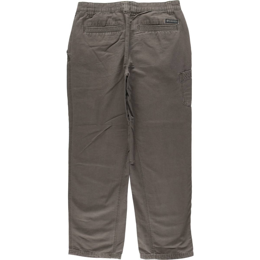 2000'S Columbia cotton pants, men's size W34 (approx.) cotton Charcoal Vintage Second Hand