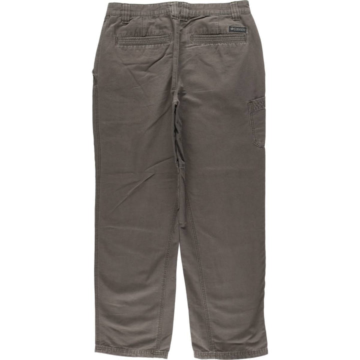 2000'S Columbia cotton pants, men's size W34 (approx.) cotton Charcoal Vintage Second Hand