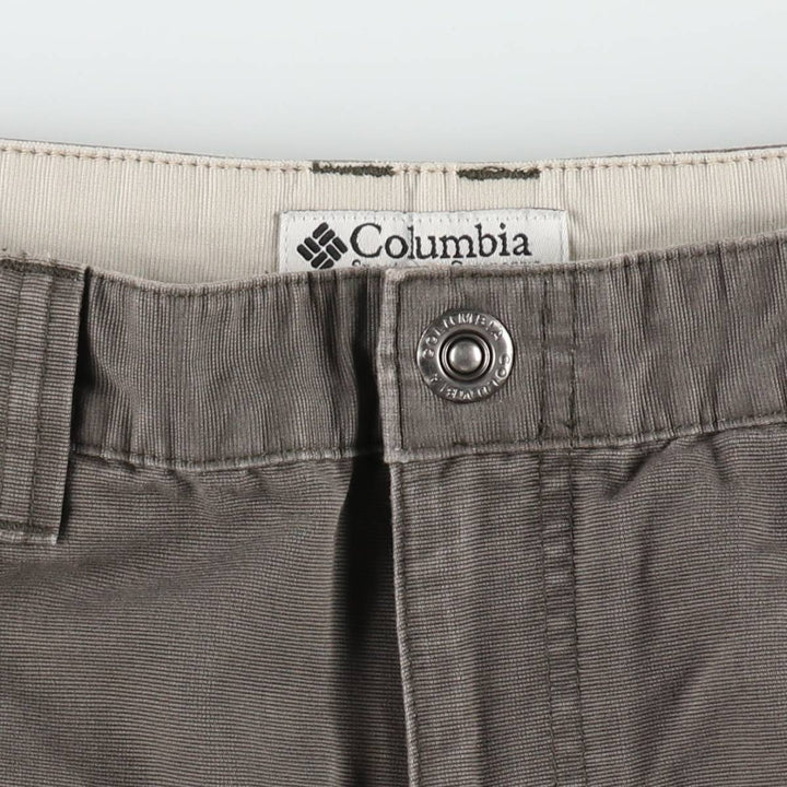 2000'S Columbia cotton pants, men's size W34 (approx.) cotton Charcoal Vintage Second Hand