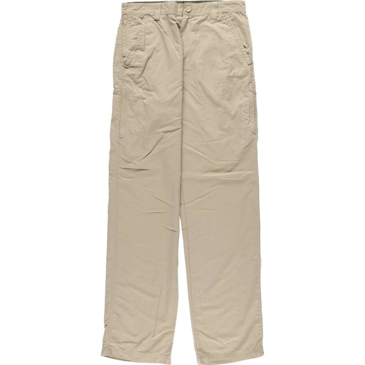 REI UPF 50+ Nylon Pants, Men's W30 equivalent. Nylon Khaki type beige Vintage Second Hand