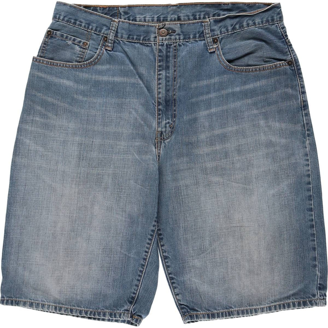 Levi's 569 Loose Straight Denim Shorts (Men's W38 equivalent) cotton blue type Vintage Second Hand