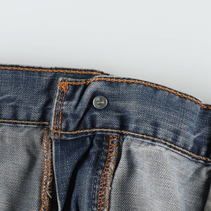 Levi's 569 Loose Straight Denim Shorts (Men's W38 equivalent) cotton blue type Vintage Second Hand