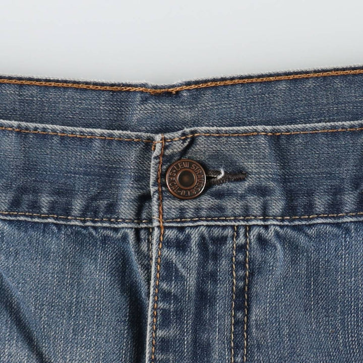 Levi's 569 Loose Straight Denim Shorts (Men's W38 equivalent) cotton blue type Vintage Second Hand