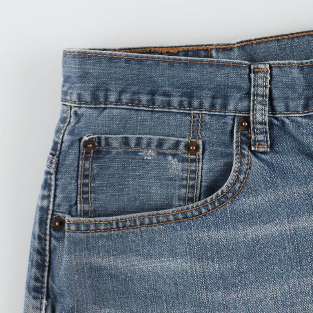 Levi's 569 Loose Straight Denim Shorts (Men's W38 equivalent) cotton blue type Vintage Second Hand