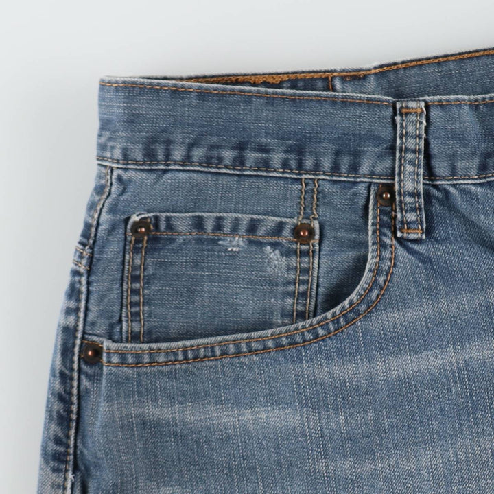 Levi's 569 Loose Straight Denim Shorts (Men's W38 equivalent) cotton blue type Vintage Second Hand