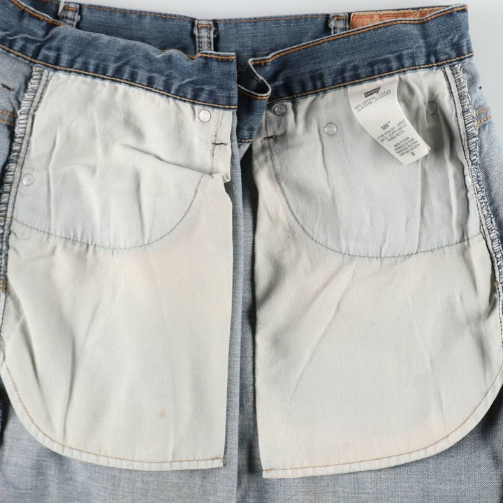 Levi's 569 Loose Straight Denim Shorts (Men's W38 equivalent) cotton blue type Vintage Second Hand