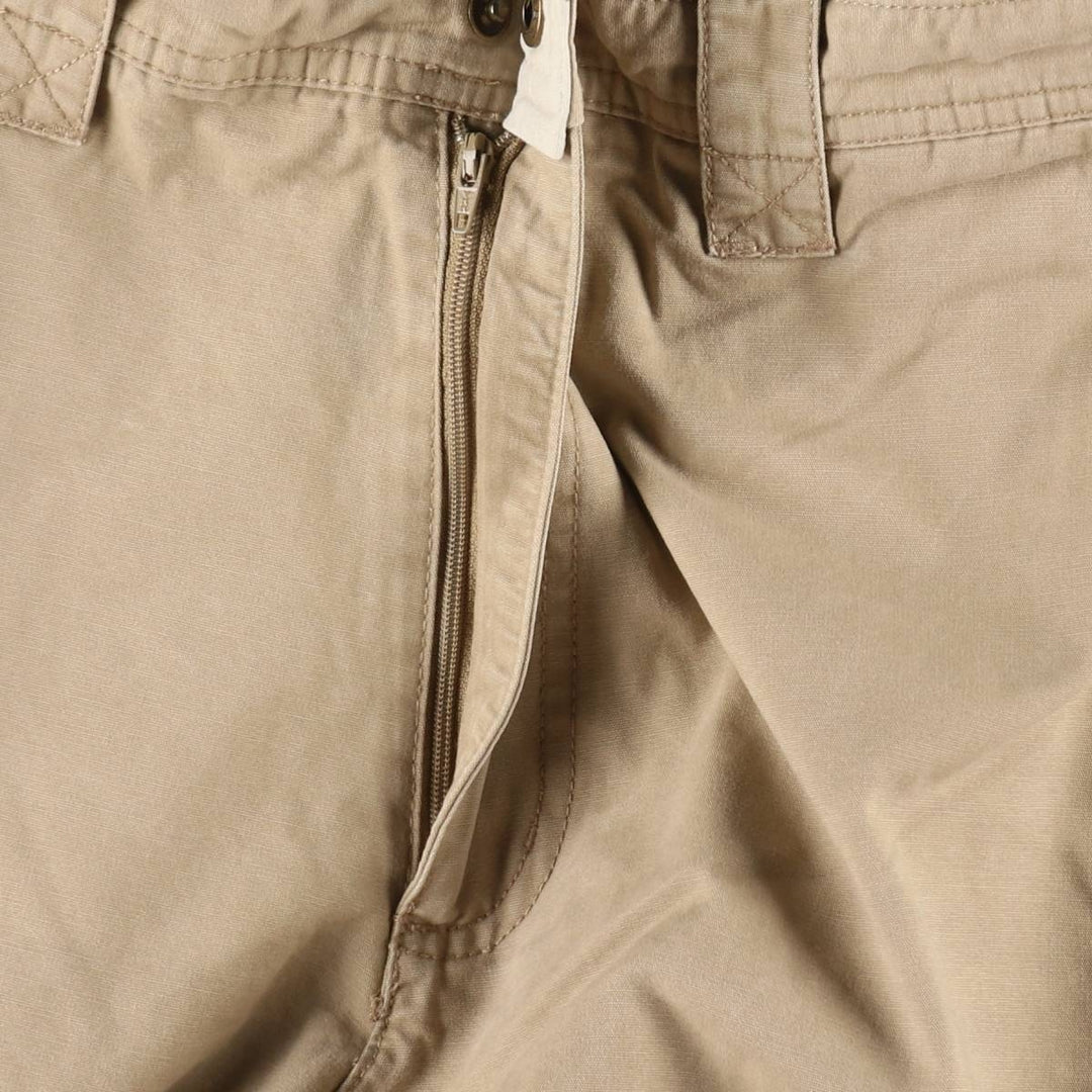 2000'S Columbia cotton pants, men's size W34 (approx.) cotton Beige type Vintage Second Hand