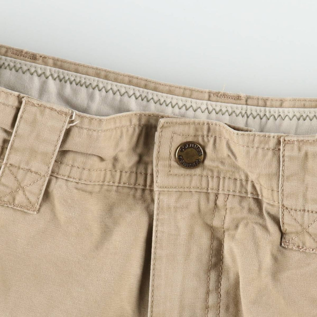 2000'S Columbia cotton pants, men's size W34 (approx.) cotton Beige type Vintage Second Hand
