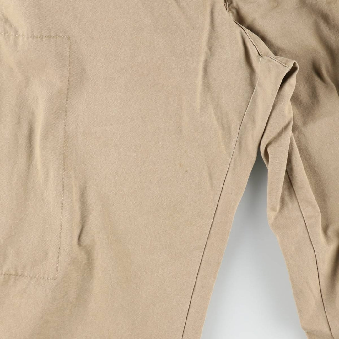 2000'S Columbia cotton pants, men's size W34 (approx.) cotton Beige type Vintage Second Hand