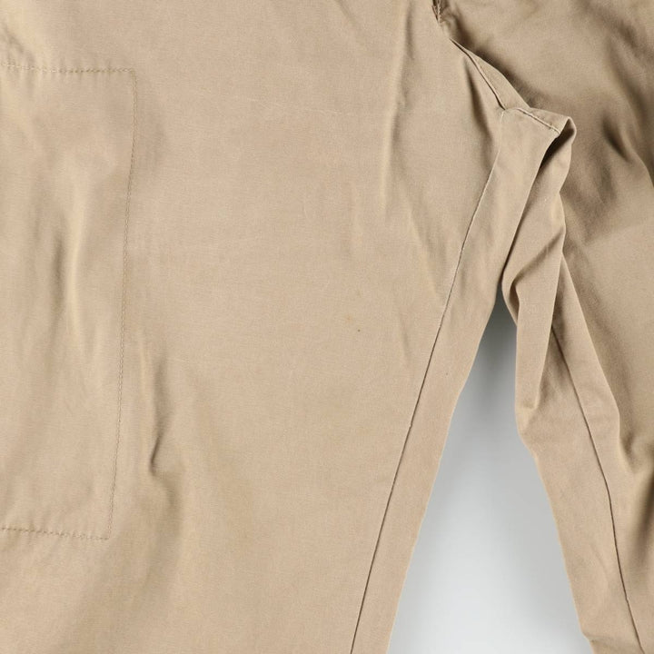2000'S Columbia cotton pants, men's size W34 (approx.) cotton Beige type Vintage Second Hand
