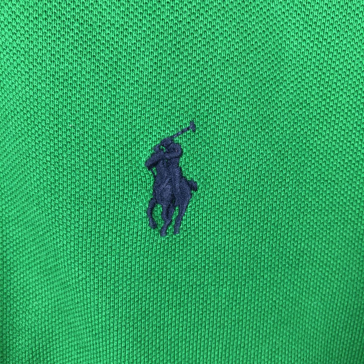 Ralph Lauren POLO by Ralph Lauren short sleeve polo shirt, men's size L cotton green type Vintage Second Hand